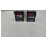 CCI 22 WMR 1875 fps 40 grain. 50 count (X2)