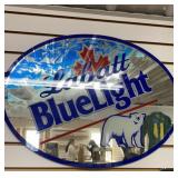 Labatt Bluelight Mirror