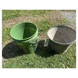 Galvanized Milk Pail