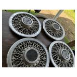 Set of 4 - 14" Wire Wheel Covers