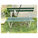 Two Seater Wooden Bench (4