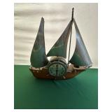 Master Crafters Ship Clock- As Is