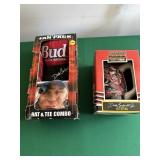 Boxed Dale Earnhardt Jr Hat & T Shirt, Beer Stein