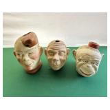 Early Terracotta Head Planters