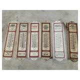 Six- Advertising Thermometers