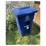 Blue Recycle Container