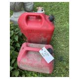 Two Diesel Fuel Cans