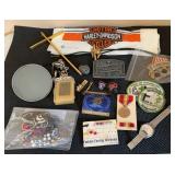 Asst- Badges, Jewelry, Belt Buckle, Etc