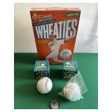 Box Of Wheates /Mark McGwire, Replica Base Balls