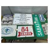 7- Metal Signs- See Pictures