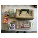 Assortment of Fishing Tackle & Rods
