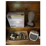 Ceiling Fixture, Heater, Fishing Items,Head Puzzle
