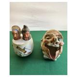 Vintage Novelty Ashtray, Indian Souvenir