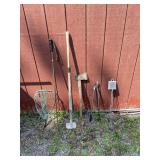 Camper Special: Ax, Hoe, Net, Hedge Trimmer Etc.