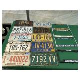 10- Asst. State License Plates