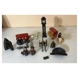 Cast Iron Buggies and Other Metal Figures