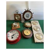 Thermometers, Barometers