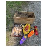 Crate Full Of Plastic Toys