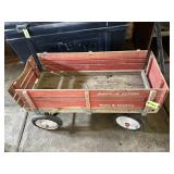 Radio flyer Wooden Wagon W/ Racks