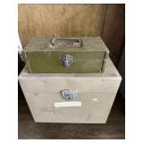 2- Metal File Boxes