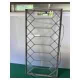 Leaded Glass Window 16" X 32" - Appears Fine
