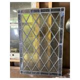 Leaded Glass Window 24" Wide X 36" High