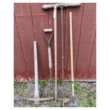 Old Wood Handle Tools - As-Is