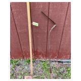 Manual Weed Wacker & Metal Hoe