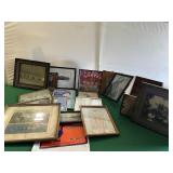 Crate Full Of  Framed Prints