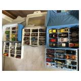 One Match Box Car Collection & 2 Hot Wheels
