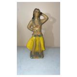 Chalkware Hawaiian Dancer