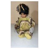 Duck House Heirloom Porcelain Doll