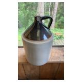 Large Stoneware Jug- Chipped Top