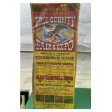 1973 Poster- 134th Erie County Fair  16" x 38"
