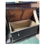 Large Dove Tailed Wooden Chest - 46"X27"X22"