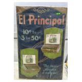 "EL PRINCIPAL" Cigar Advertisement 25" X 38"