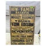 Movie Poster: "Young Tom Edison" 25" X 38"