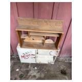 2- Wooden Shelves