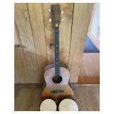 Unknown Acoustic Guitar & Bongo Drums