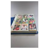 Binder Full of Football Cards