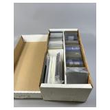 Box of Sports cards Holders