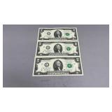 2 Dollar Bills Sequential