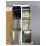 Box of Sports cards Holders