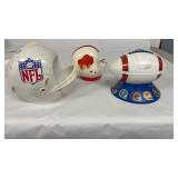 3 NFL Piggy Banks
