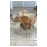 Wooden Elephant From The Philippines