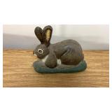 Cast Rabbit Door Stop