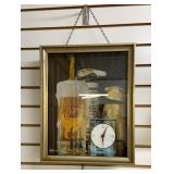Utica Club Lighted Clock-Works