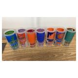 7 World Fair Glasses- 1964-1965