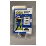 2021 Contenders Josh Allen Card