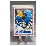 1983 Topps Lawrence Taylor Card
